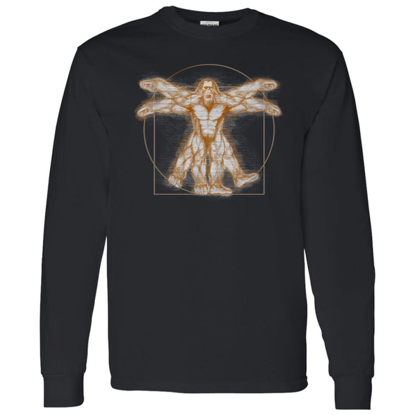 Vitruvian Bigfoot Long Sleeve