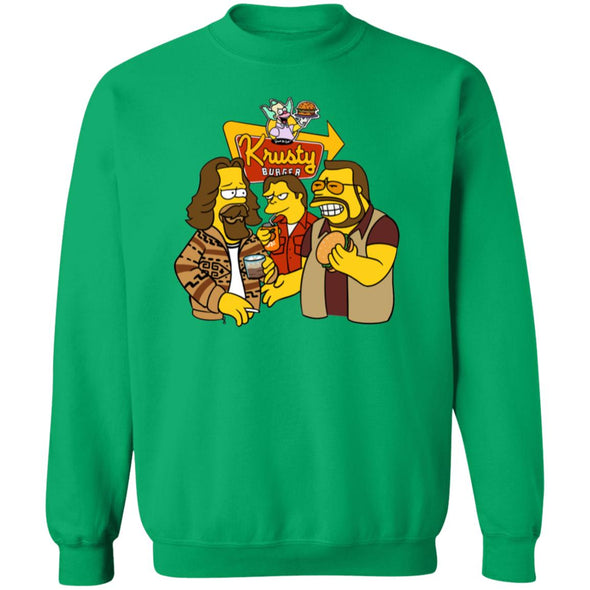 Near the Krusty Burger Crewneck Sweatshirt