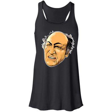 Angry Uncle Leo Flowy Racerback Tank