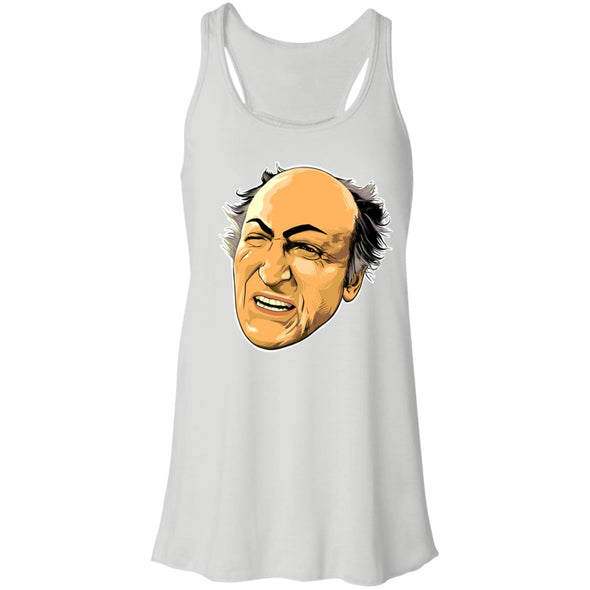 Angry Uncle Leo Flowy Racerback Tank