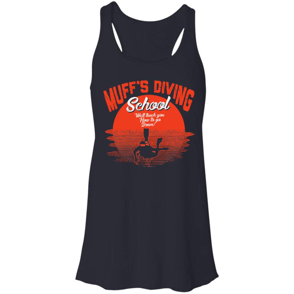 Muff Dive Flowy Racerback Tank