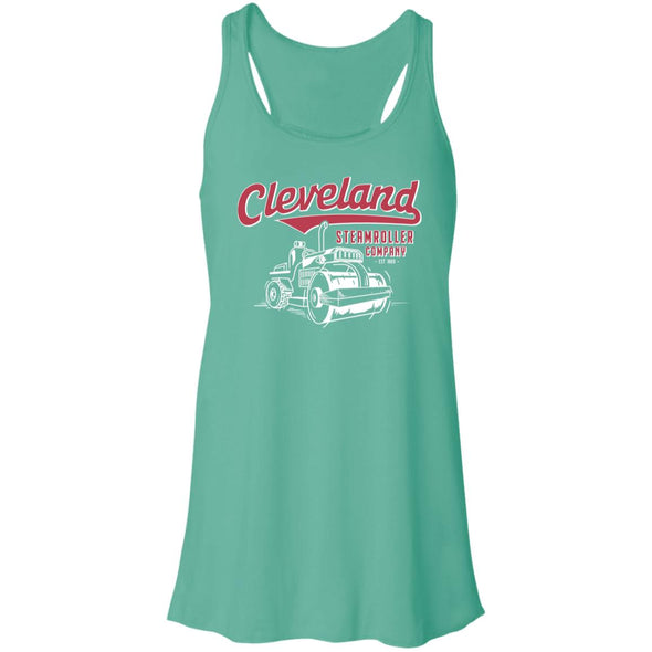 Cleveland Steamroller Company Flowy Racerback Tank