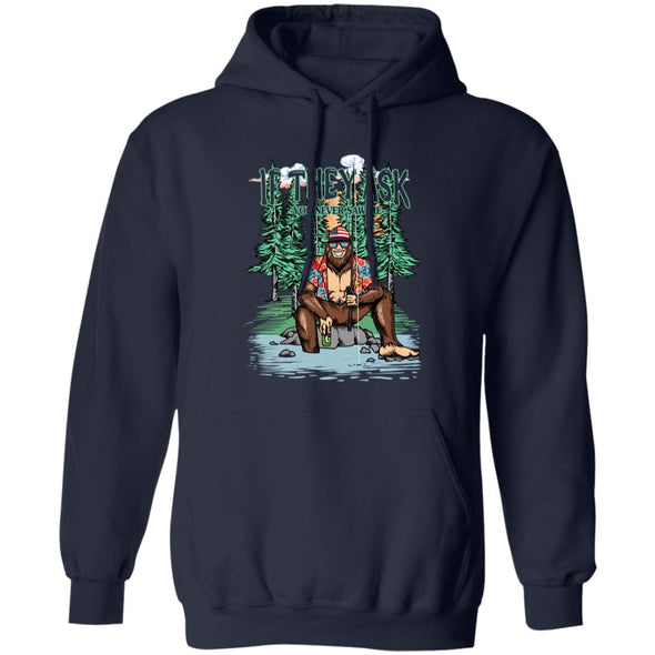 Bigfoot Fishing Hoodie