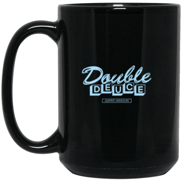 Double Deuce 15oz Black Mug