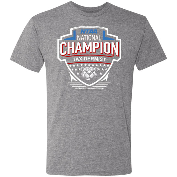 Beaver Stuffing Champ Premium Triblend Tee