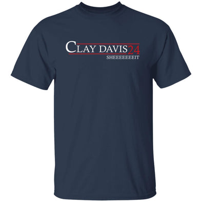 Clay Davis 24 Cotton Tee