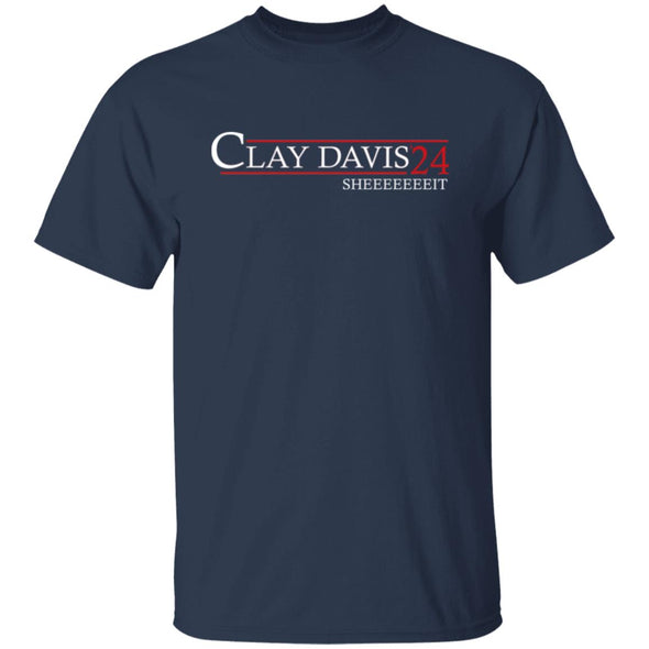 Clay Davis 24 Cotton Tee