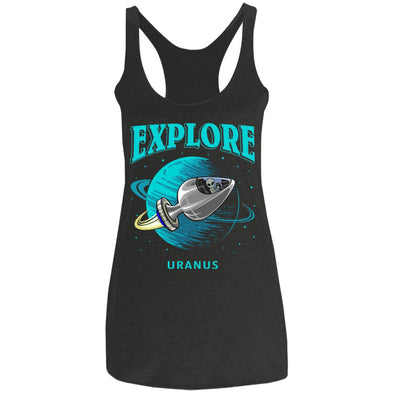 Explore Uranus Ladies Racerback Tank