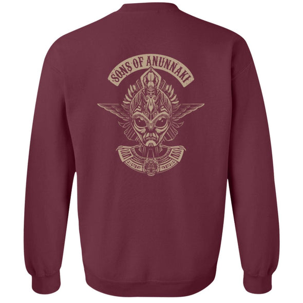 Sons Of Anunnaki  Crewneck Sweatshirt  (BACK PRINT)