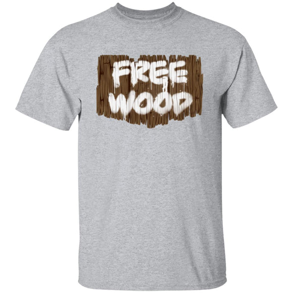 Free Wood Cotton Tee