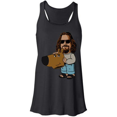 "Just A Chill Guy" Lebowski Flowy Racerback Tank