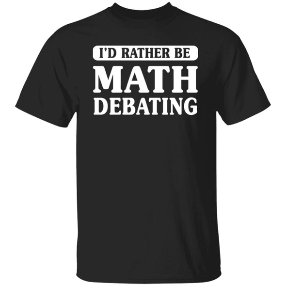 Math Debate Cotton Tee