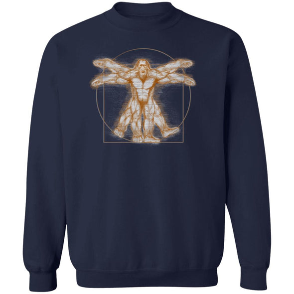 Vitruvian Bigfoot Crewneck Sweatshirt