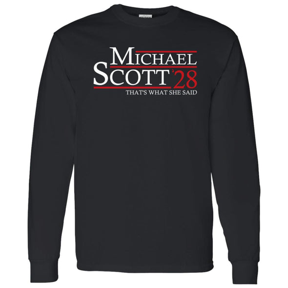 Michael Scott 28 Long Sleeve