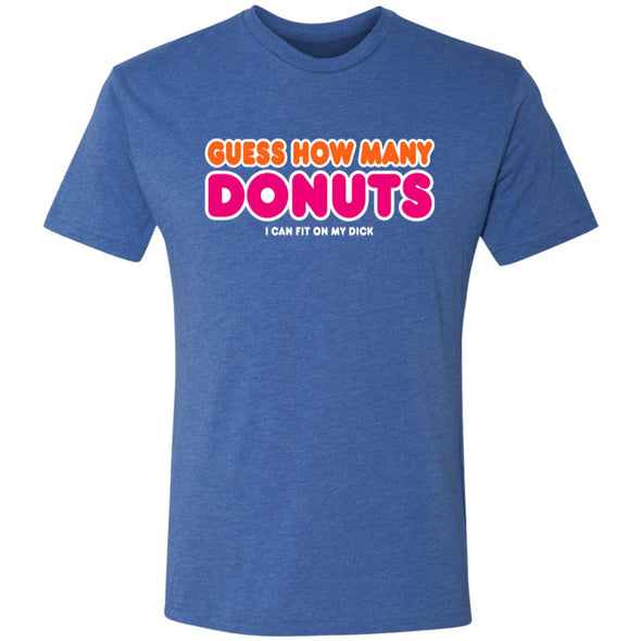 How Many Donuts? Premium Triblend Tee