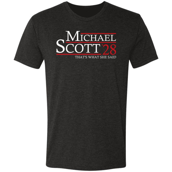 Michael Scott 28 Premium Triblend Tee