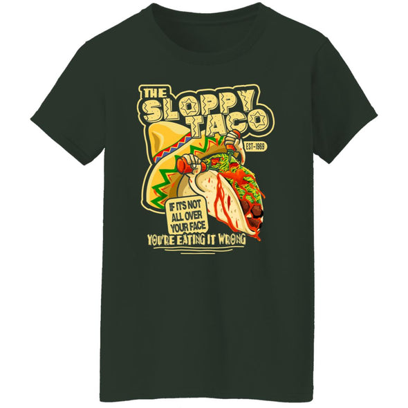 Sloppy Taco Ladies Cotton Tee