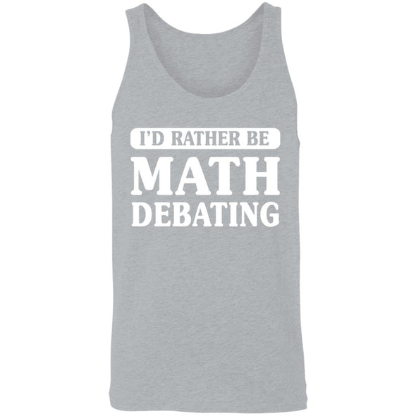 Math Debate Tank Top