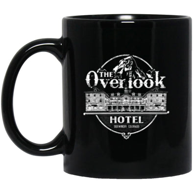 The Overlook Hotel Black Mug 11oz (2-sided)