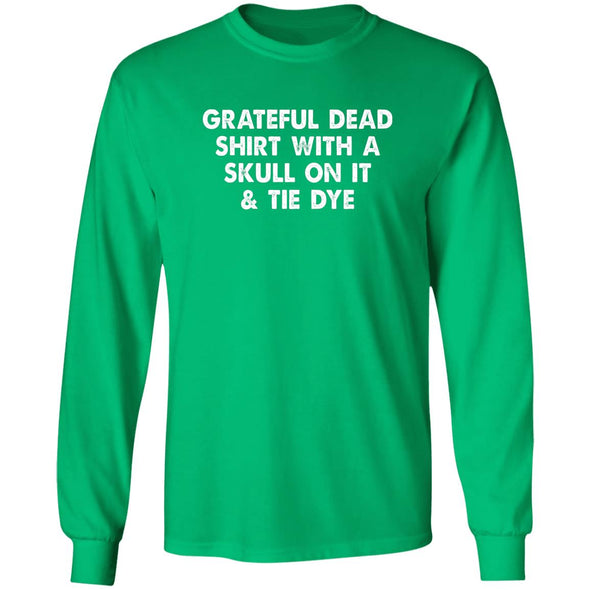 Grateful Dead Shirt Long Sleeve