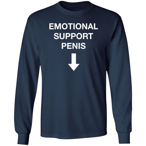 Emotional Support Penis Heavy Long Sleeve