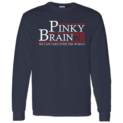 Pinky Brain 28 Long Sleeve