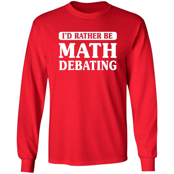 Math Debate Long Sleeve