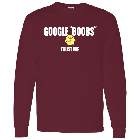 Google "Boobs" Long Sleeve