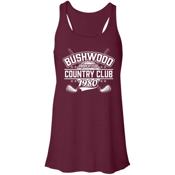 Bushwood Property of Flowy Racerback Tank