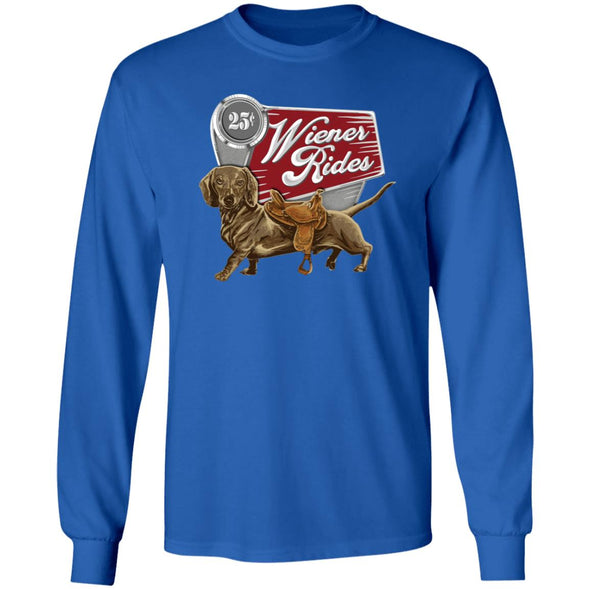 Wiener Rides Heavy Long Sleeve