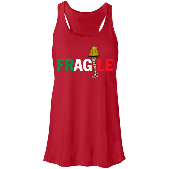 Fragile Italian Lamp Flowy Racerback Tank