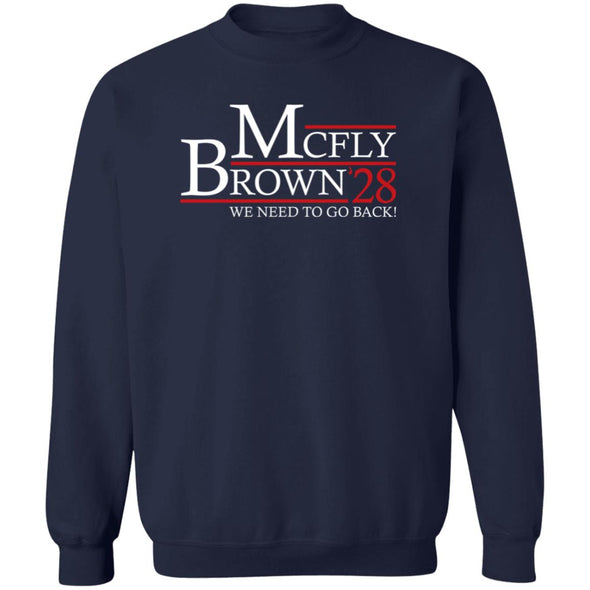 McFly Brown 28 Crewneck Sweatshirt