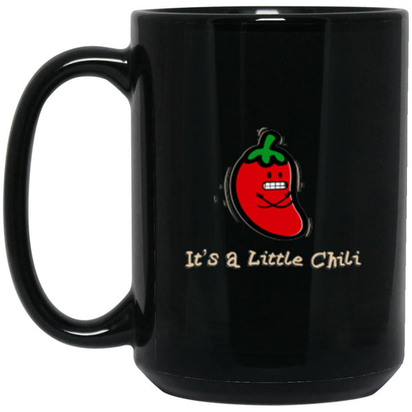 Little Chili  Black Mug 15oz (2-sided)