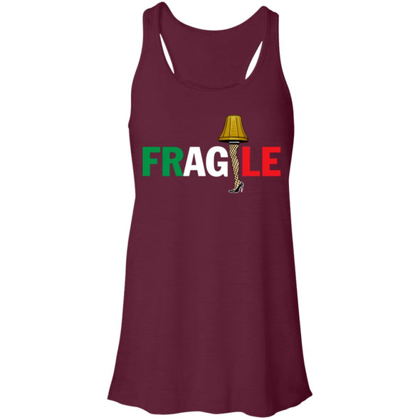 Fragile Italian Lamp Flowy Racerback Tank