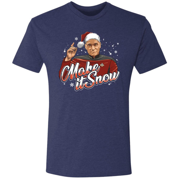 Make It Snow Picard Premium Triblend Tee