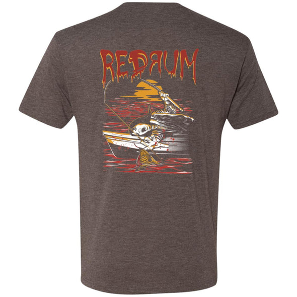 Red Drum (Back Print ) Premium Triblend Tee