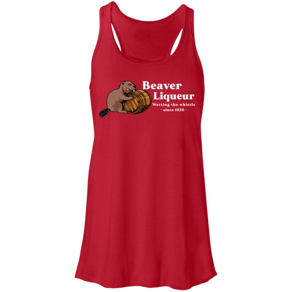 Beaver Liqueur Flowy Racerback Tank