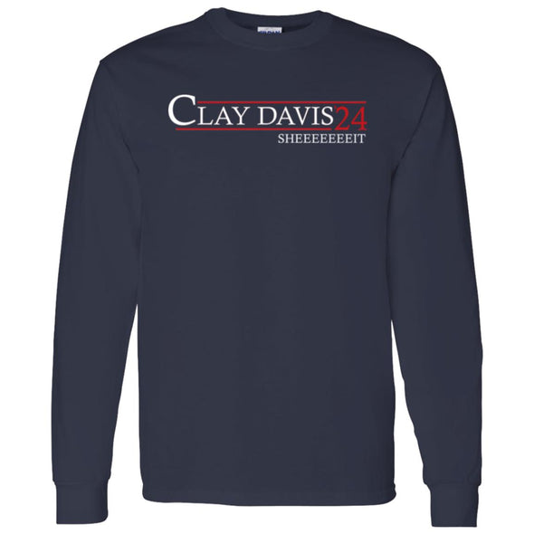 Clay Davis 24 Heavy Long Sleeve