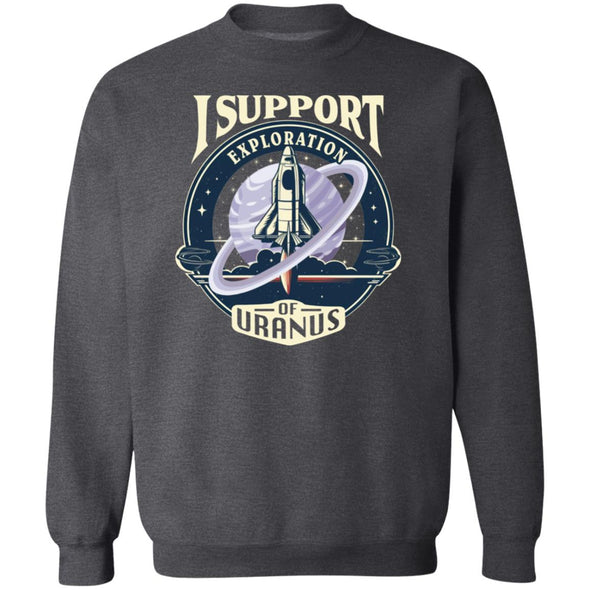 Exploration Of Uranus Crewneck Sweatshirt