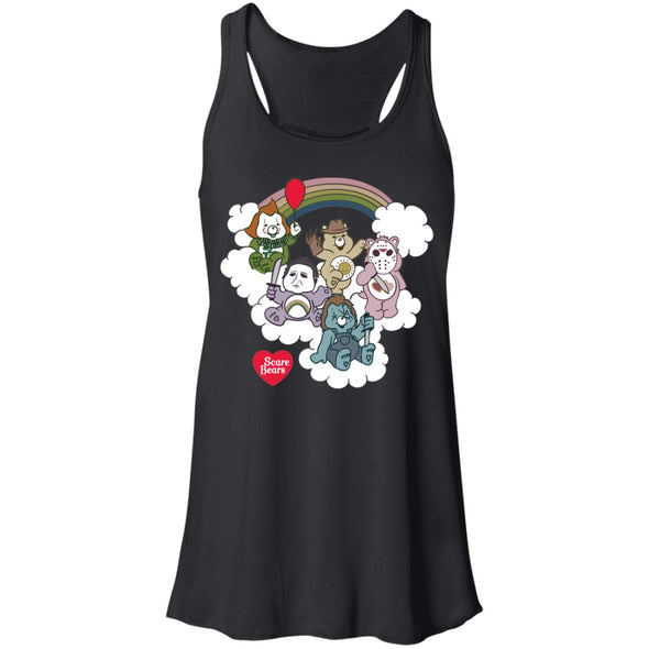 Scare Bears Flowy Racerback Tank