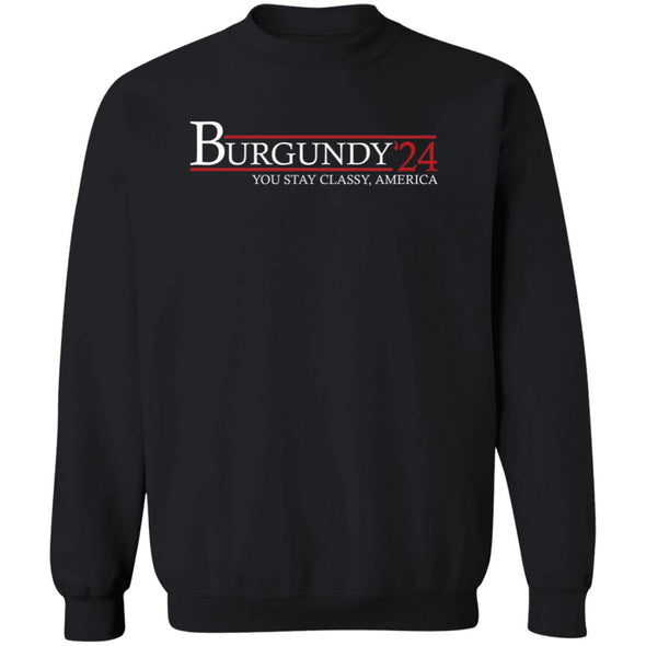 Burgundy 24Crewneck Sweatshirt