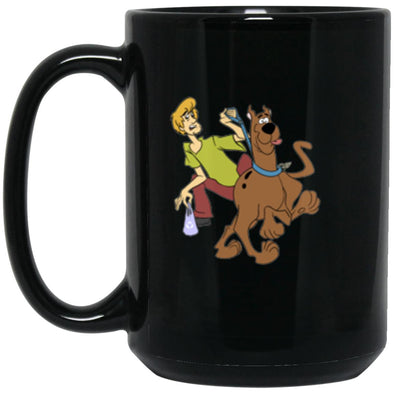 Scooby Doobie Doo Doo 15oz Black Mug