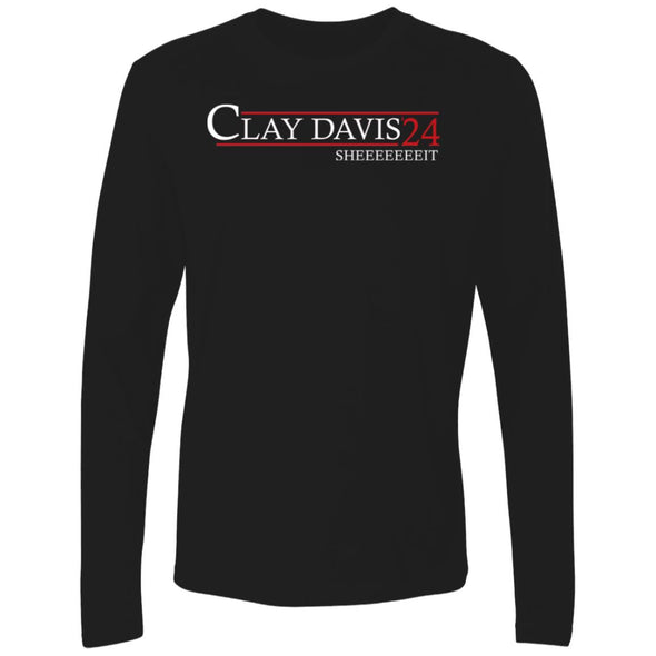 Clay Davis 24 Premium Long Sleeve