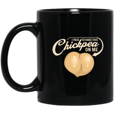 Chickpea Black Mug 11oz (2-sided)
