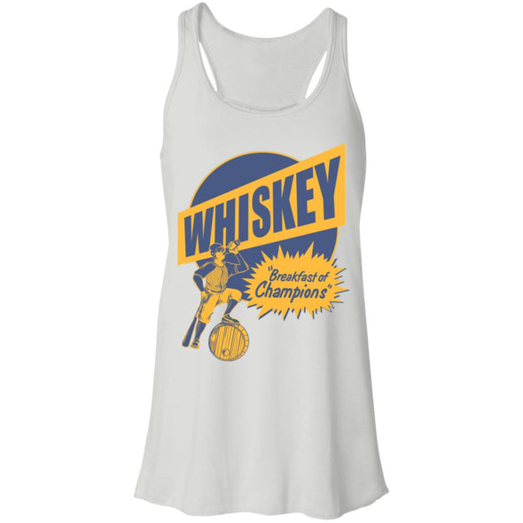 Whiskey Breakfast Flowy Racerback Tank