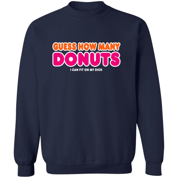 How Many Donuts? Crewneck Sweatshirt