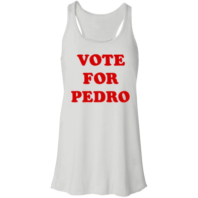 Vote For Pedro Flowy Racerback Tank