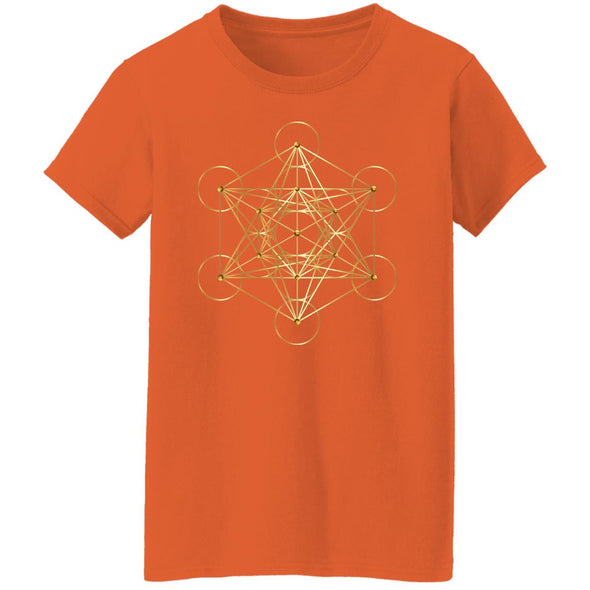 Metatron's Cube Ladies Cotton Tee