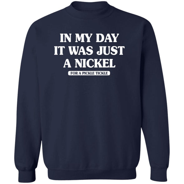 Nickel for a Tickle Crewneck Sweatshirt