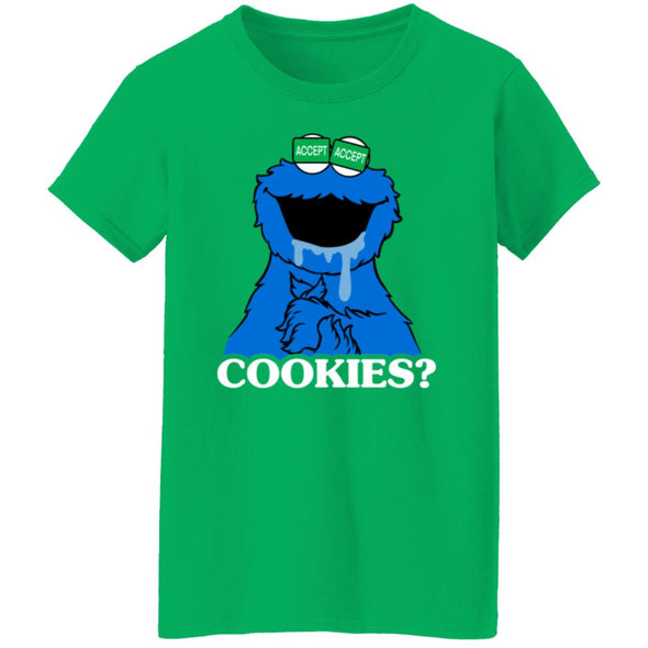 Accept Cookies Ladies Cotton Tee